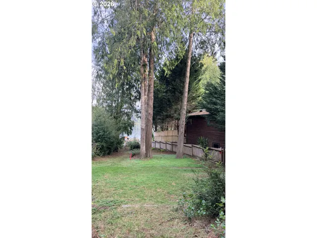 a view of a yard in front of a house