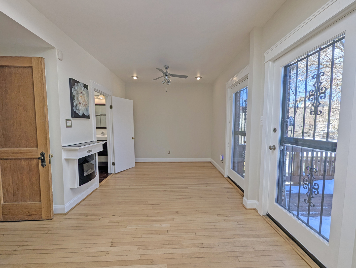 836 East 52nd Street Chicago, IL 60615 - Photo 35 of 43 a view of a kitchen with a sink an oven a refrigerator and wooden floor