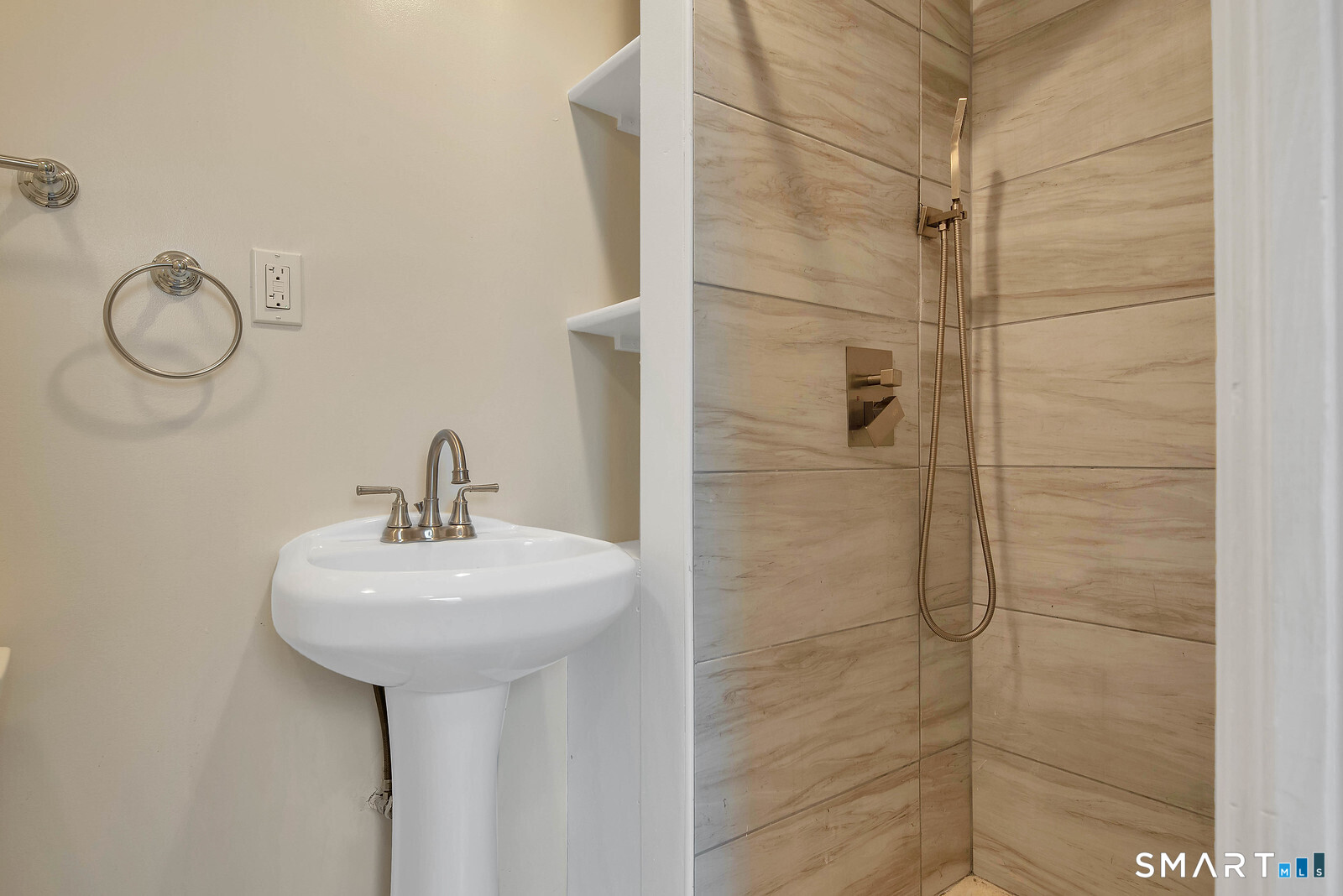 120 East Main Street, Unit 3 Torrington, CT 06790 - Photo 8 of 10 a bathroom with a sink toilet and shower