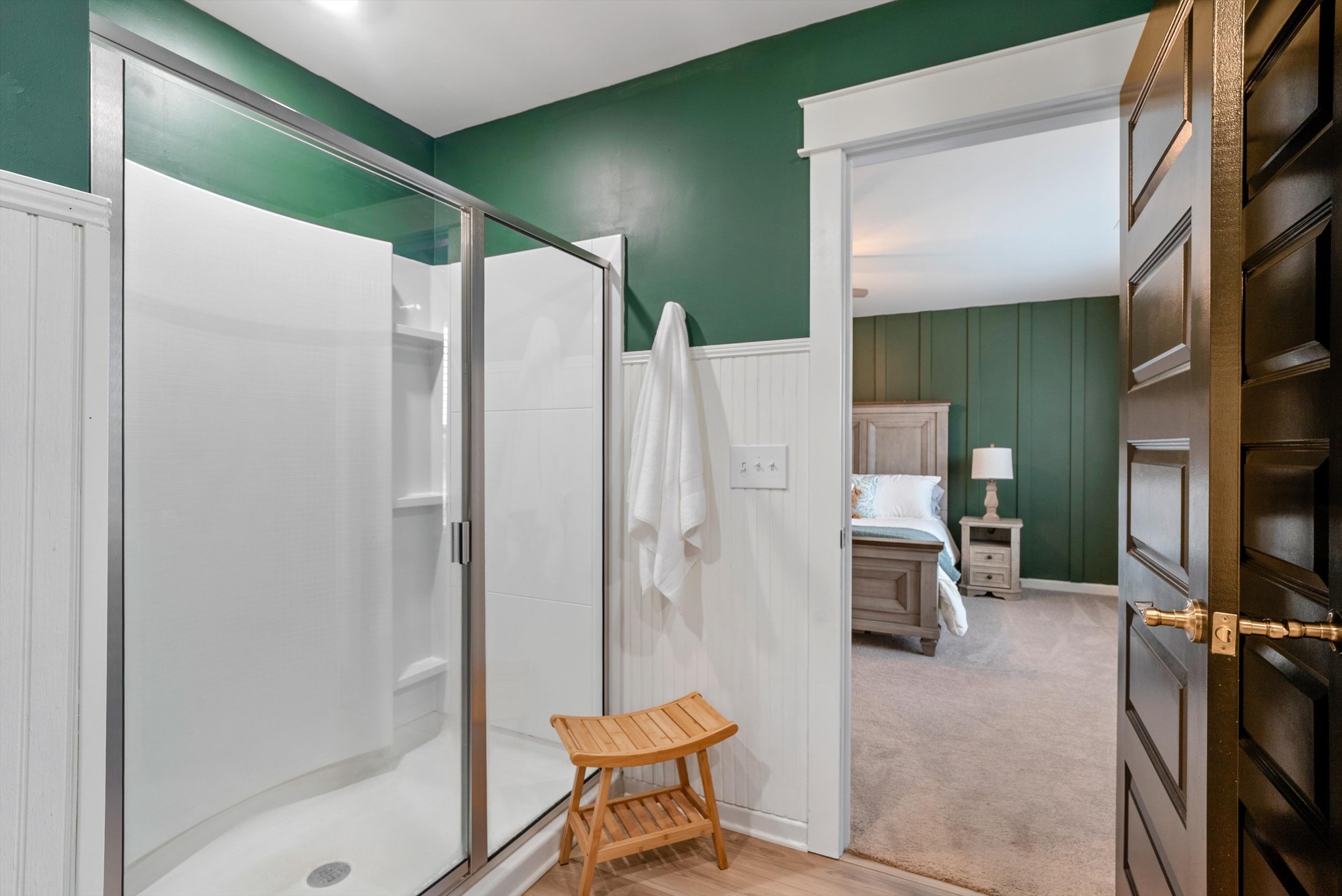 562 Torrey Pines Lane Lebanon, TN 37087 - Photo 20 of 38 a bathroom with a shower and a sink