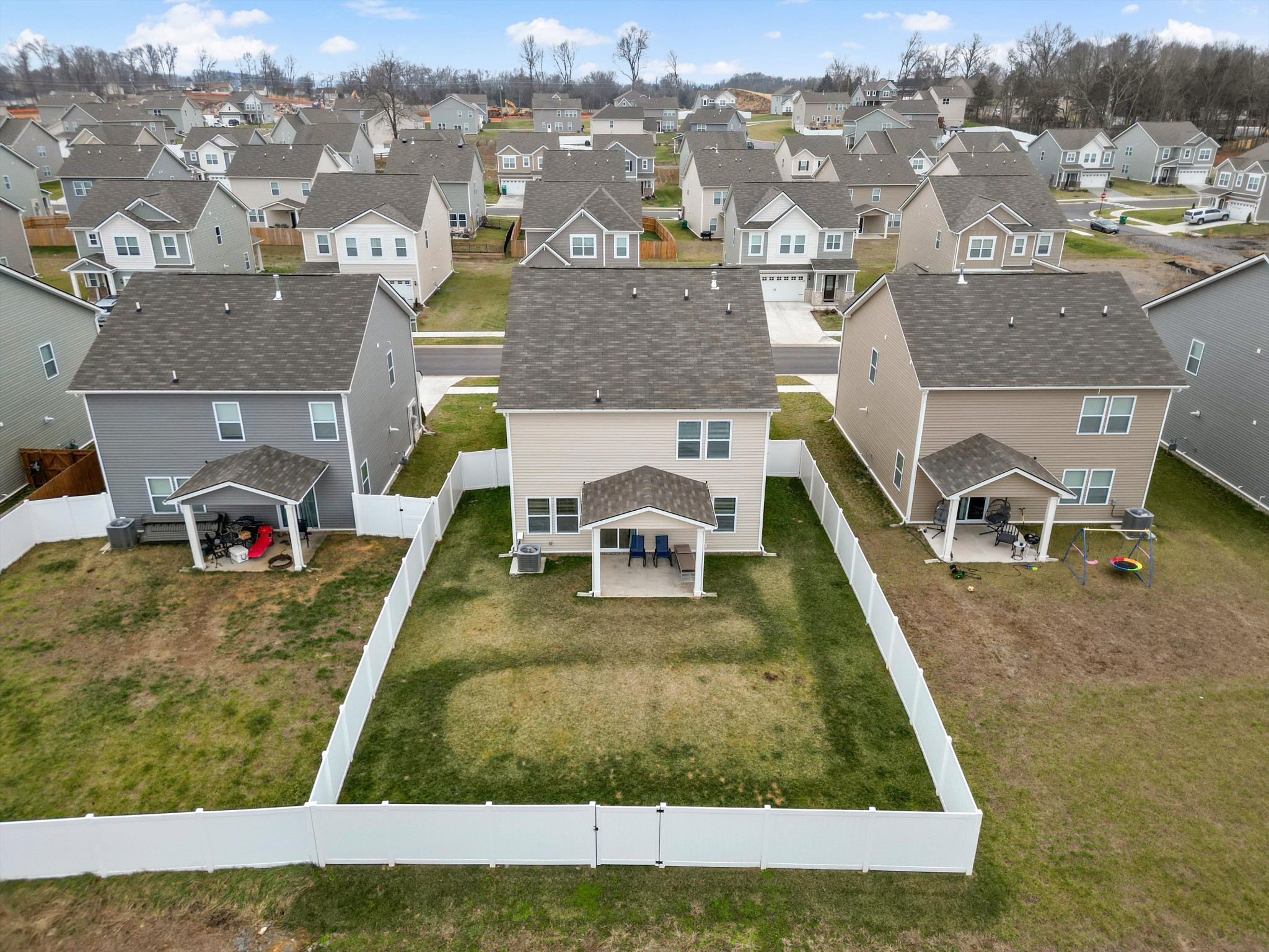 562 Torrey Pines Lane Lebanon, TN 37087 - Photo 32 of 38 an aerial view of a house with swimming pool