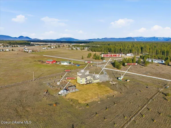 $960,000 | 2238 East Blaine Street, Athol, ID 83801