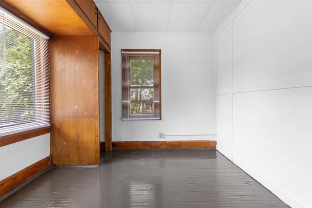 a view of room and window