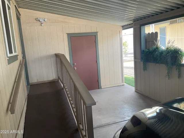 a view of an entryway