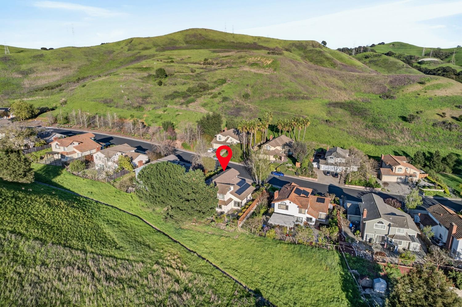 248 Carson Street Hercules, CA 94547 - Photo 63 of 70 an aerial view of residential houses with outdoor space and trees