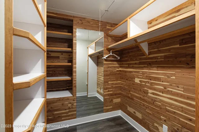 a view of walk in closet