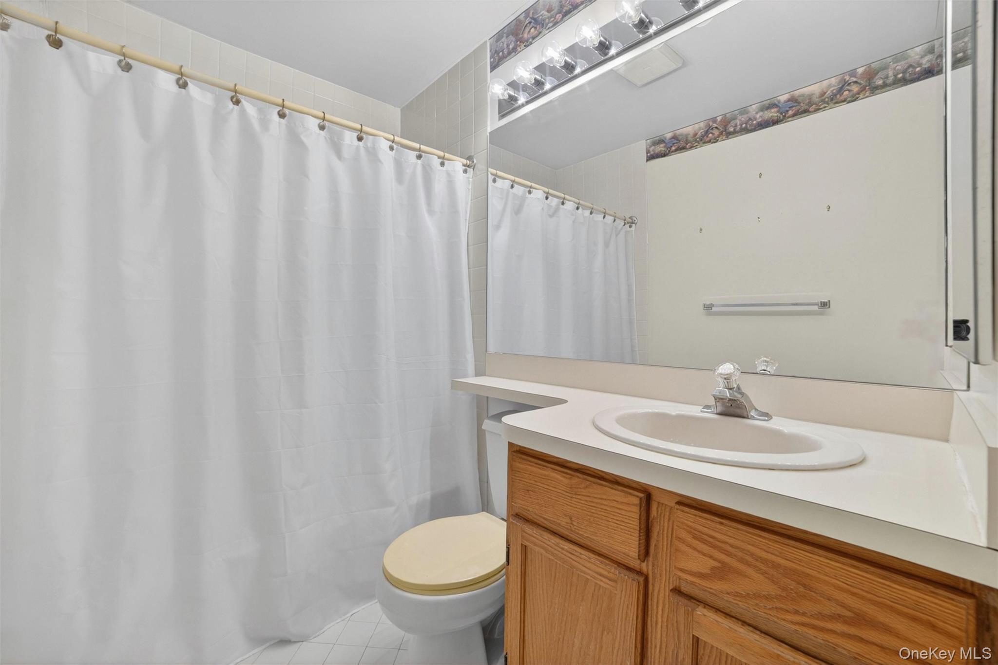 116 Fields Lane Peekskill, NY 10566 - Photo 20 of 40 a bathroom with a sink a toilet and a mirror