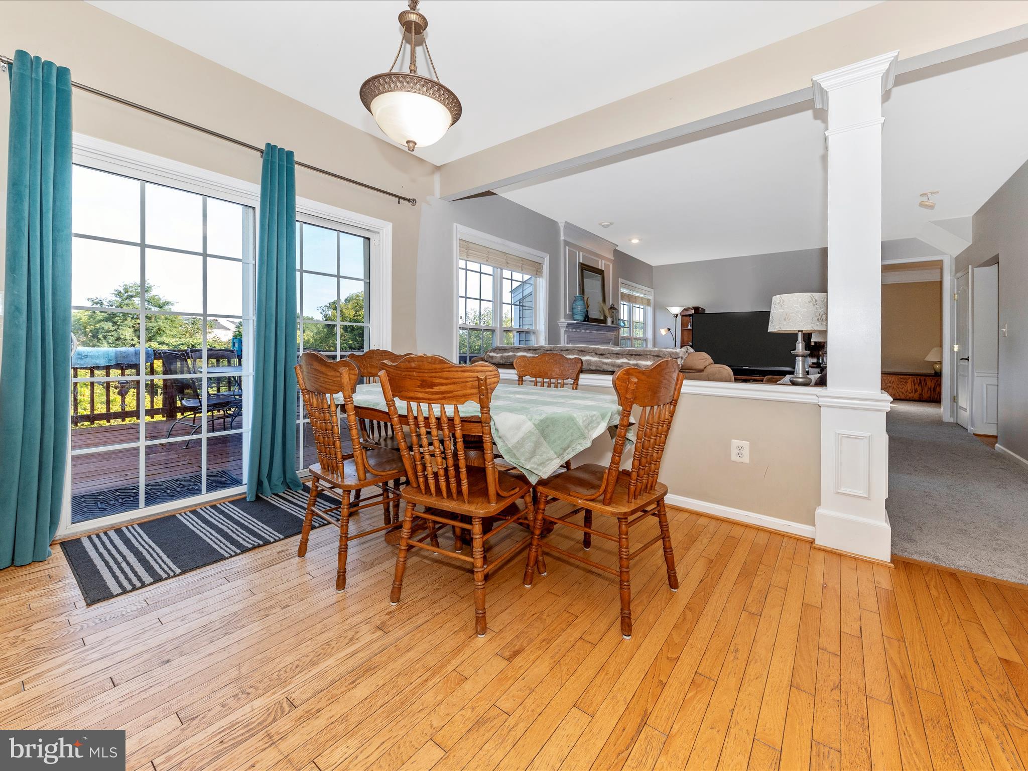 4 Jeffrey Lane Brunswick, MD 21758 - Photo 14 of 39 a view of a dining room with furniture window and wooden floor