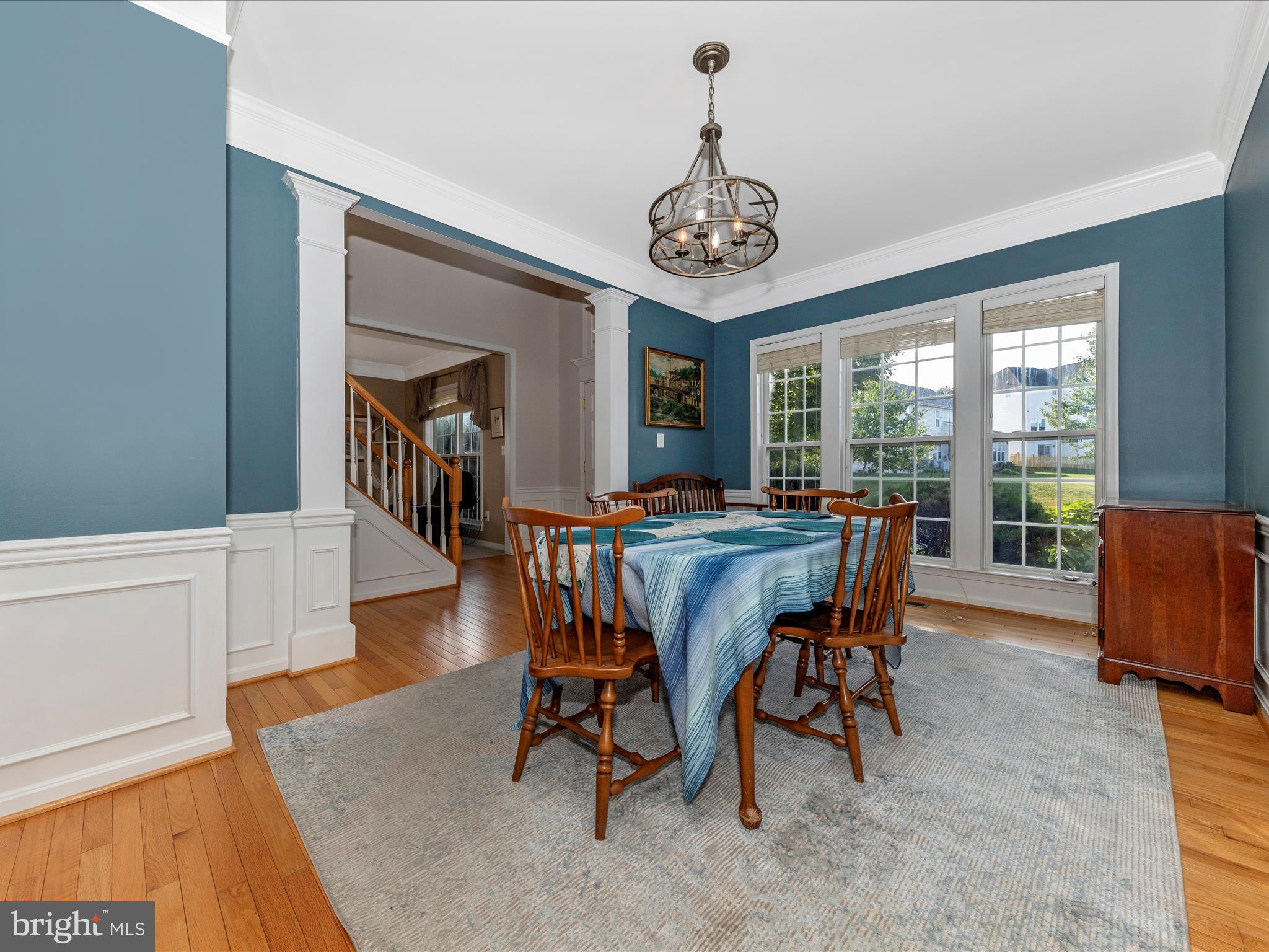4 Jeffrey Lane Brunswick, MD 21758 - Photo 3 of 39 a view of a dining room with furniture window and wooden floor