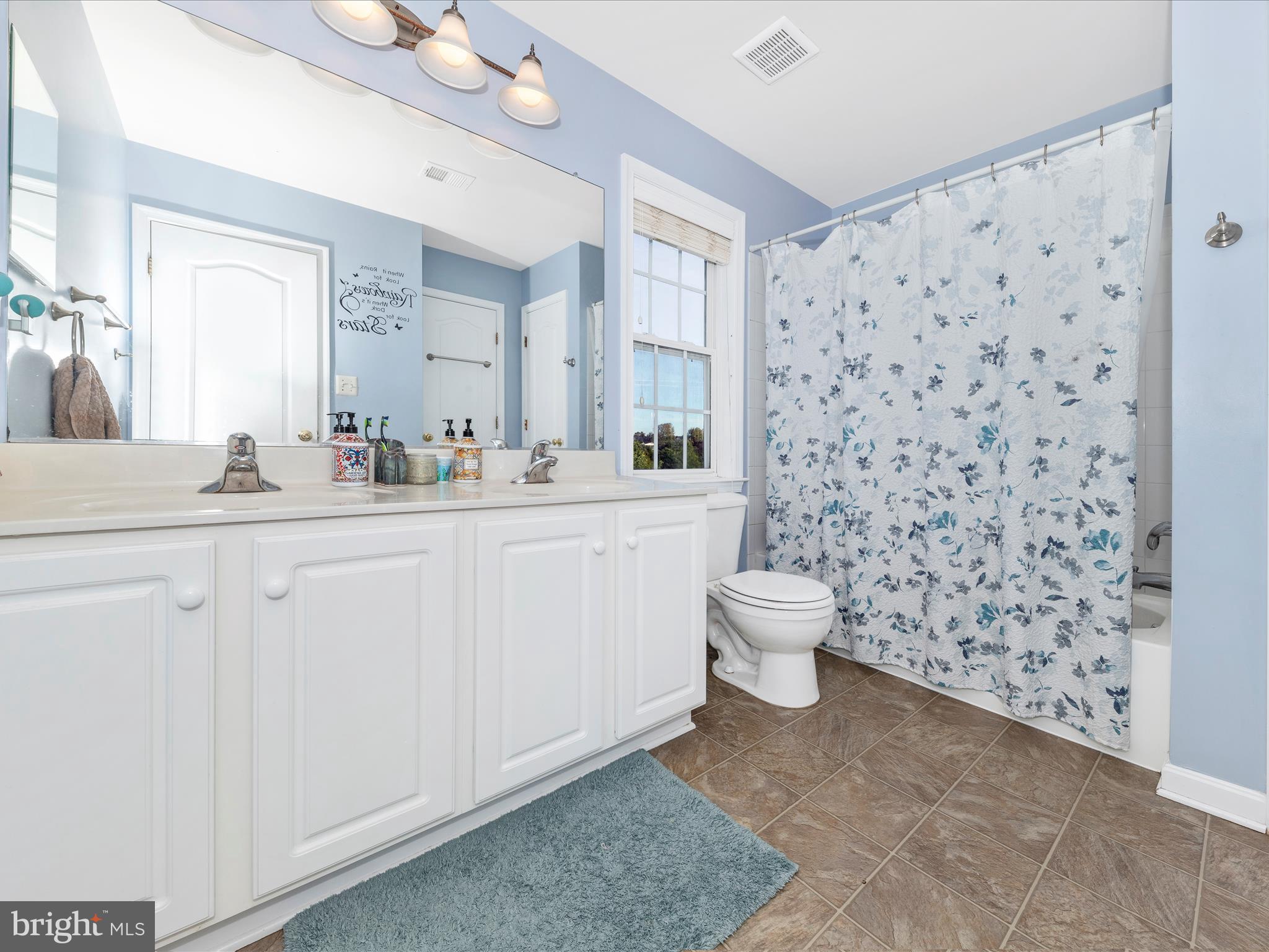 4 Jeffrey Lane Brunswick, MD 21758 - Photo 31 of 39 a bathroom with a double vanity sink mirror and toilet