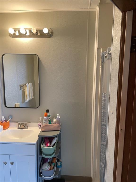 325 South Main Street Slippery Rock, PA 16057 - Photo 25 of 39 a bathroom with a sink and a mirror