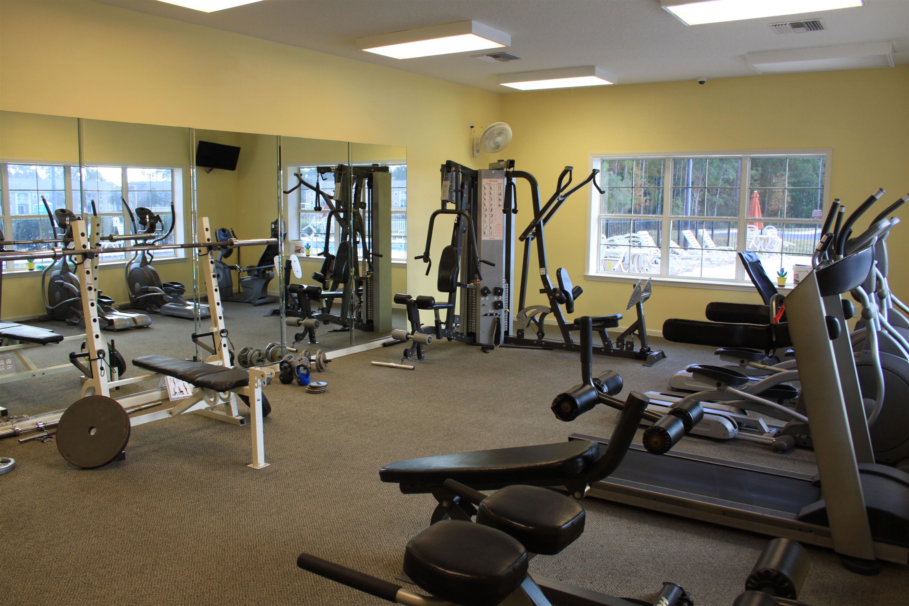 811 Golden Lake Loop St. Augustine, FL 32084 - Photo 17 of 20 a view of a room with gym equipment