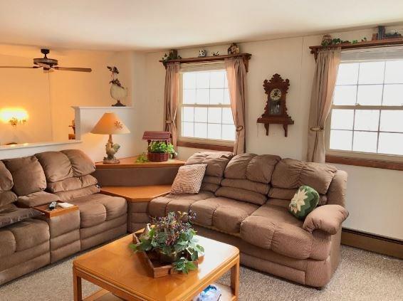 33 Montgomery Road Windham, ME 04062 - Photo 4 of 29 Living room feels very open and has...