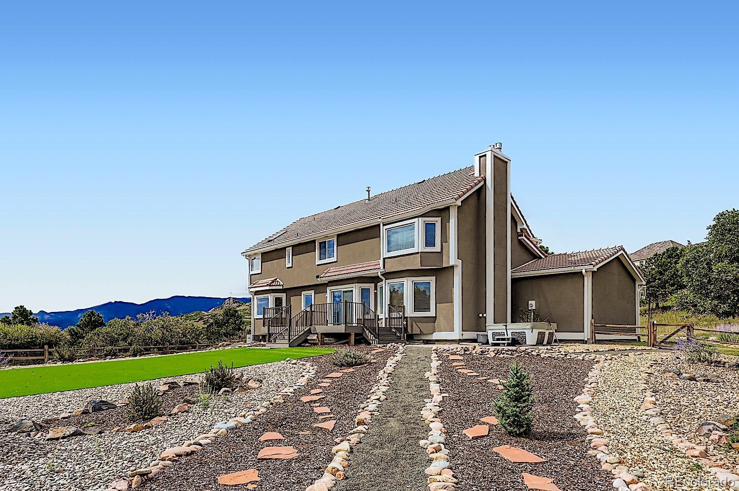 5825 Wilson Road Colorado Springs, CO 80919 - Photo 47 of 50 a front view of a house with a yard