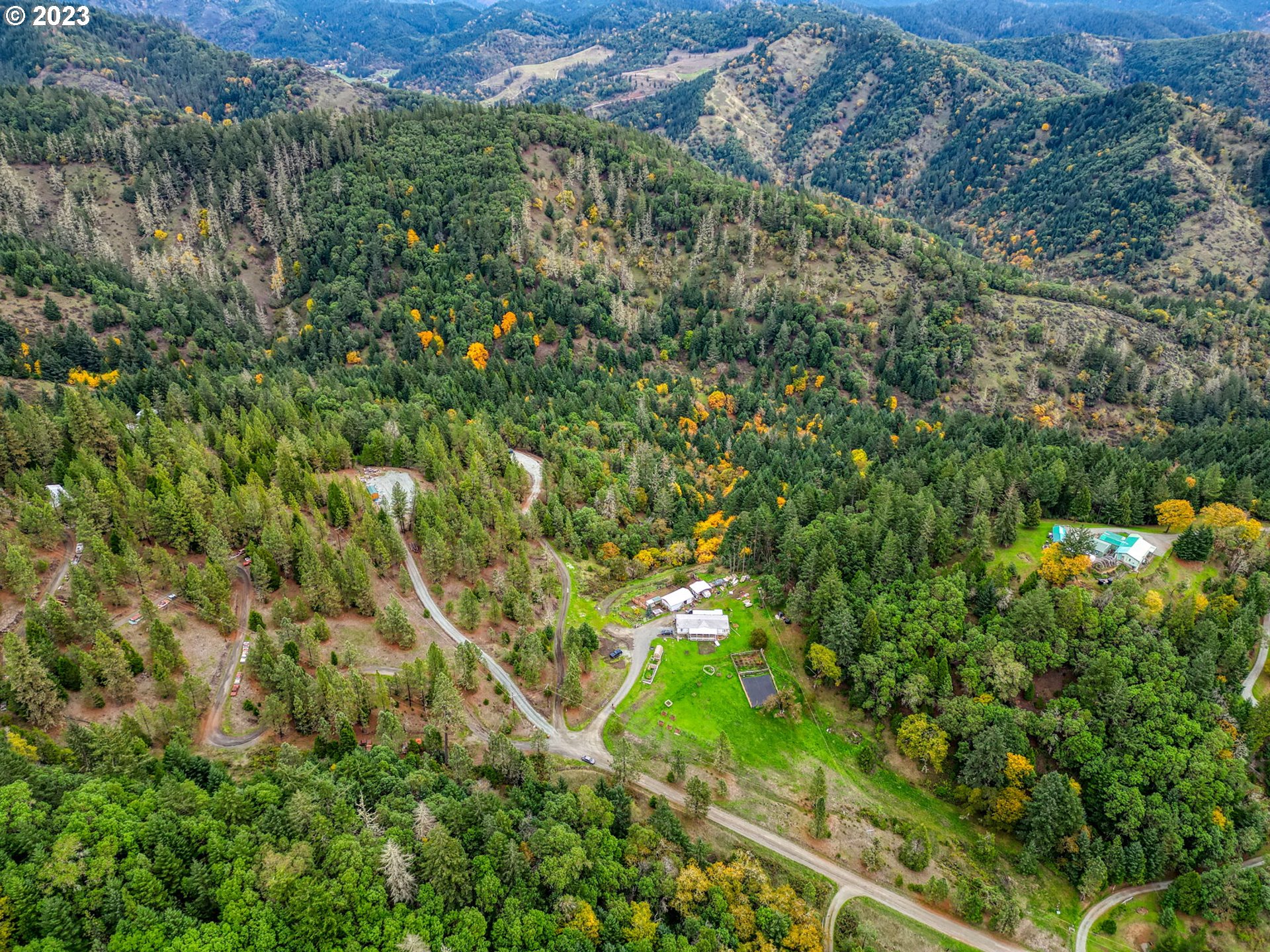2129 Spring Brook Road Myrtle Creek, OR 97457 - Photo 12 of 28 a view of a lush green forest with lots of trees