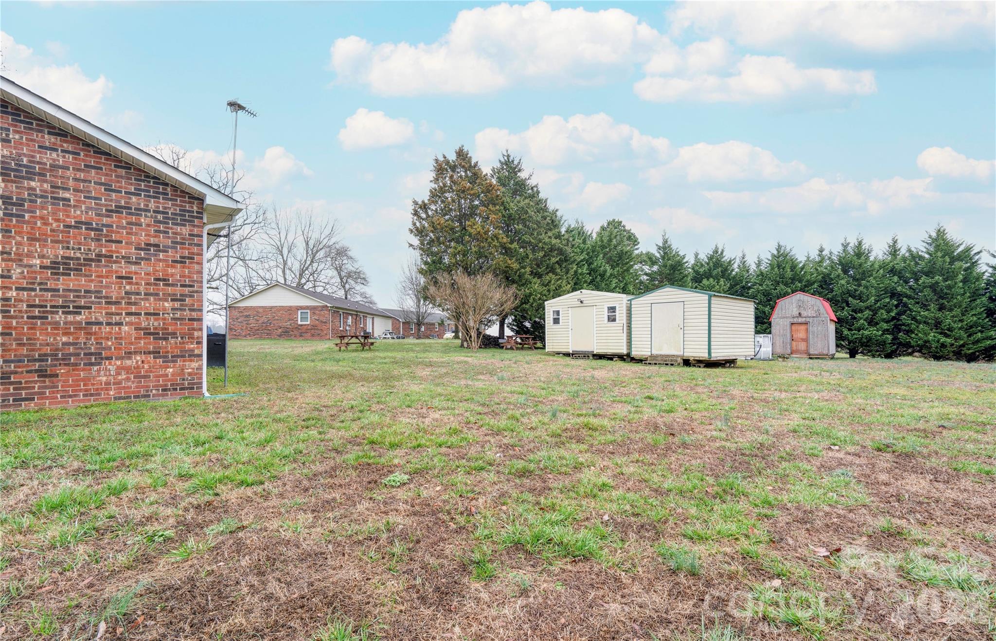 111 Hicks Road Grover, NC 28073 - Photo 29 of 35 a front view of a house with a yard and trees