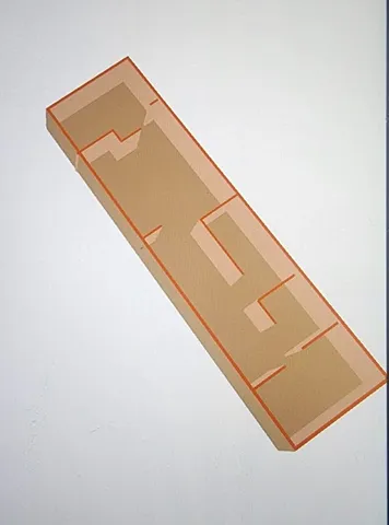 a close up of a wall