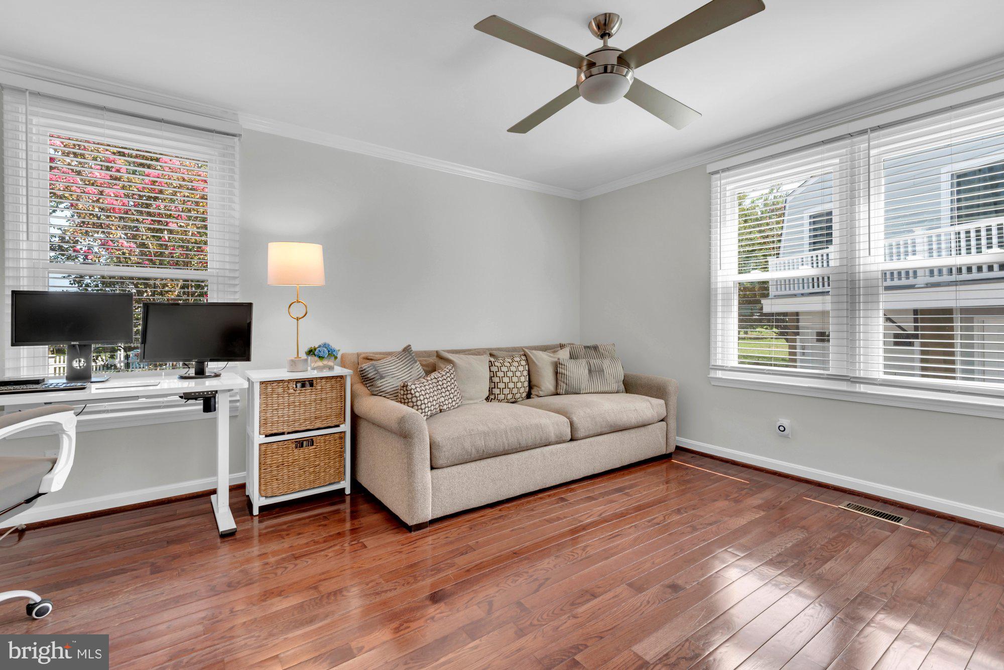 1069 Shore Acres Road Arnold, MD 21012 - Photo 9 of 69 Sunny flex room w/hardwood floors, crown molding