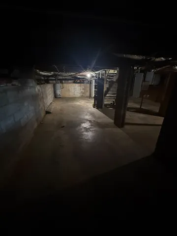 a view of water heater room