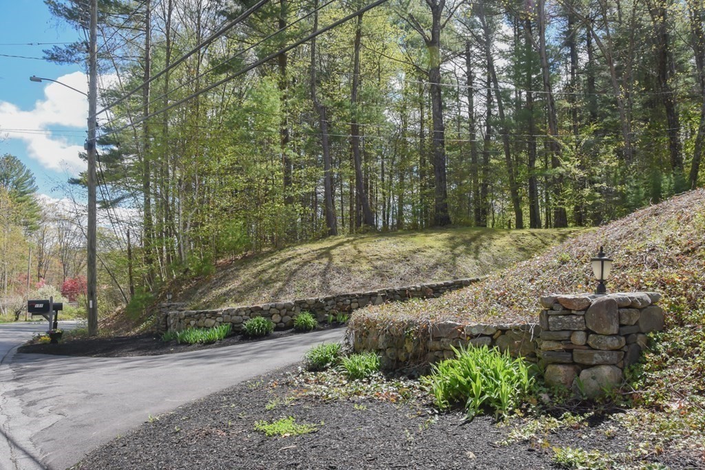 151 School Street Acton, MA 01720 - Photo 2 of 39 a view of a backyard with plants and trees