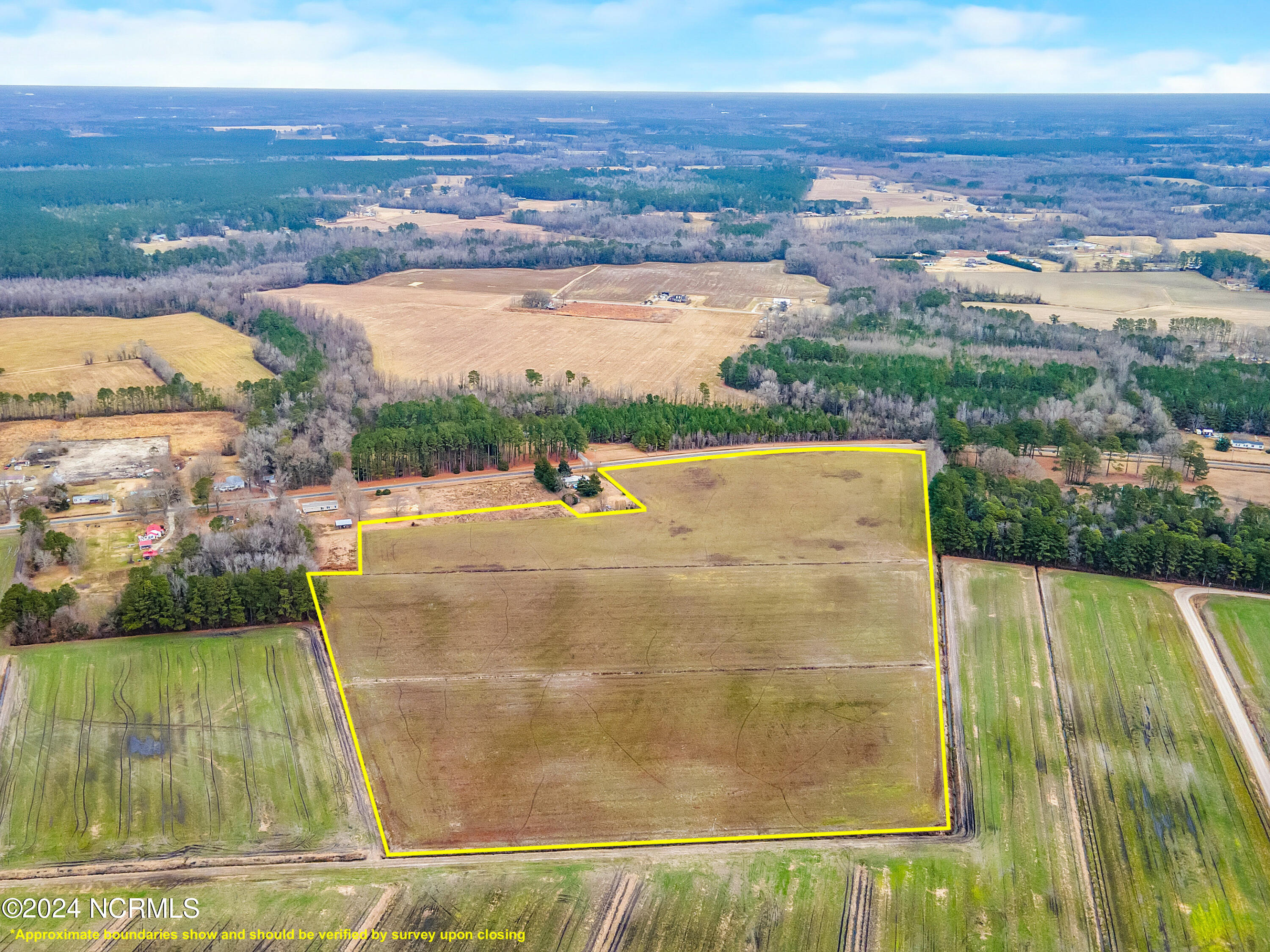 30-ac Raccoon Road Willard, NC 28478 - Photo 10 of 22 Drone Aerial