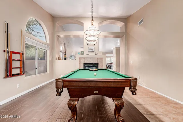 a room with furniture and window