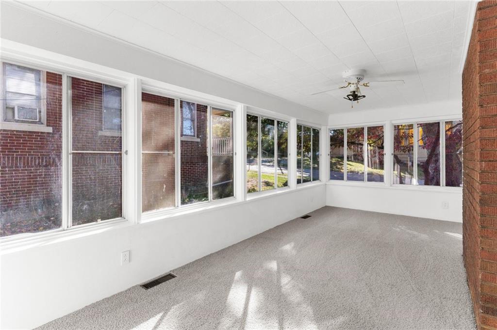 841 Highland Road Sharon, PA 16146 - Photo 17 of 39 a view of an empty room with a window