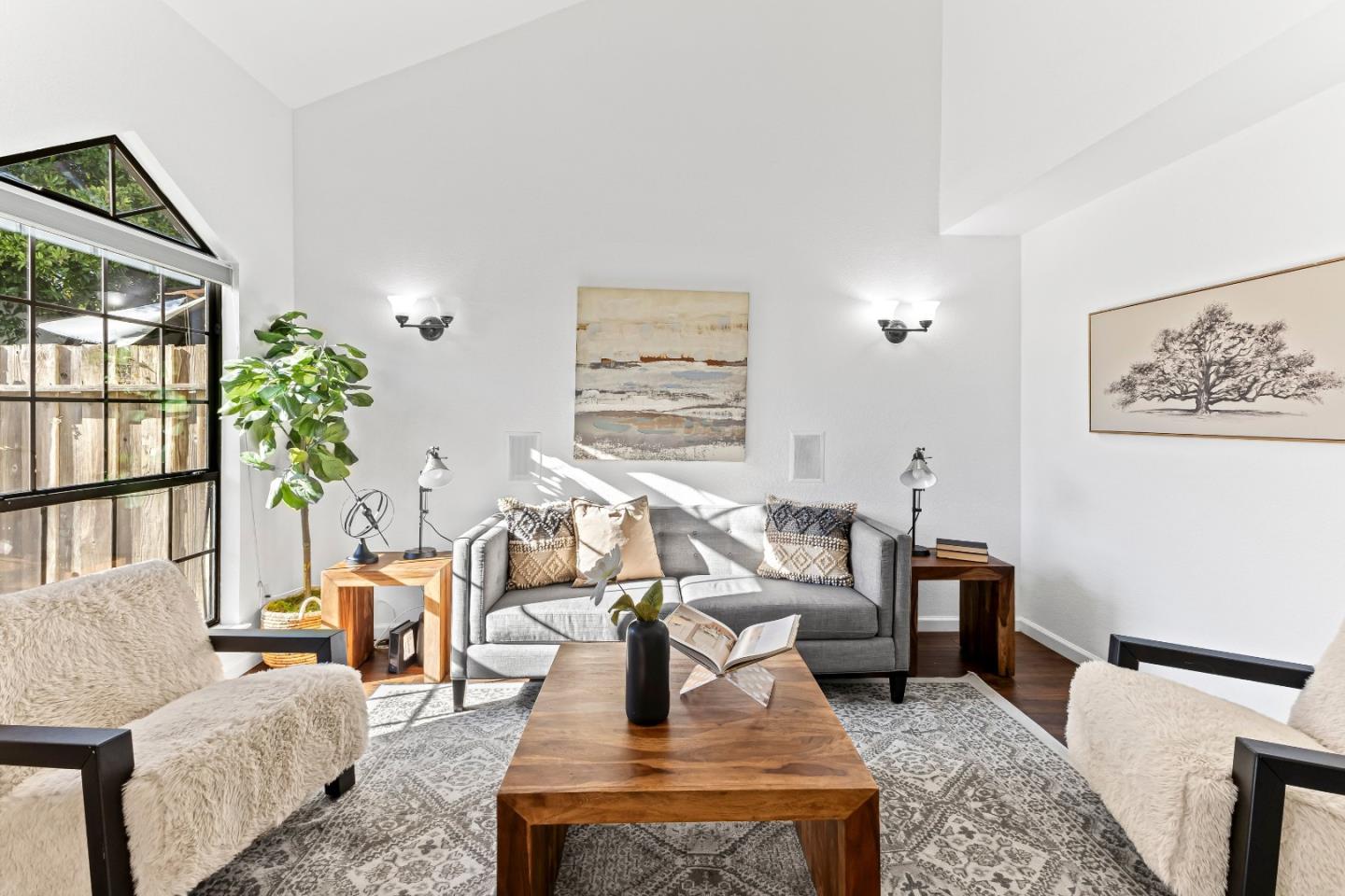 1165 Lerma Lane Gilroy, CA 95020 - Photo 16 of 37 a living room with furniture large window and wooden floor