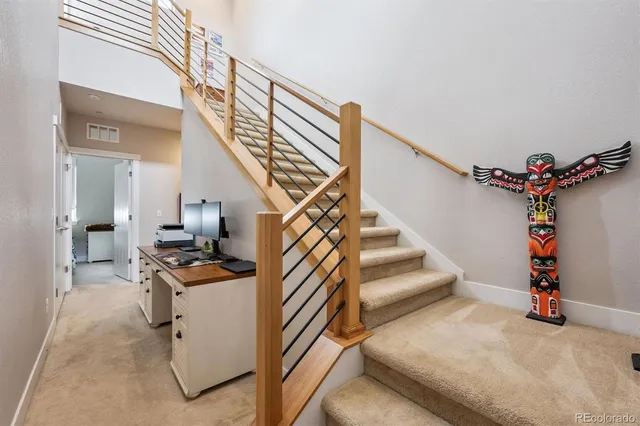 a view of entryway and hall