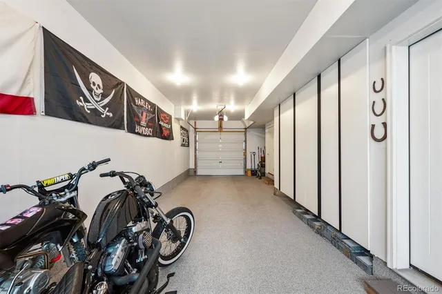 a front view of a house with parking