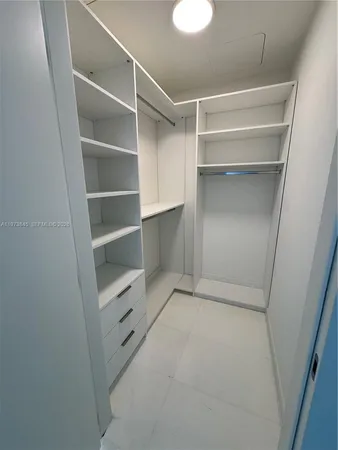 a view of walk in closet