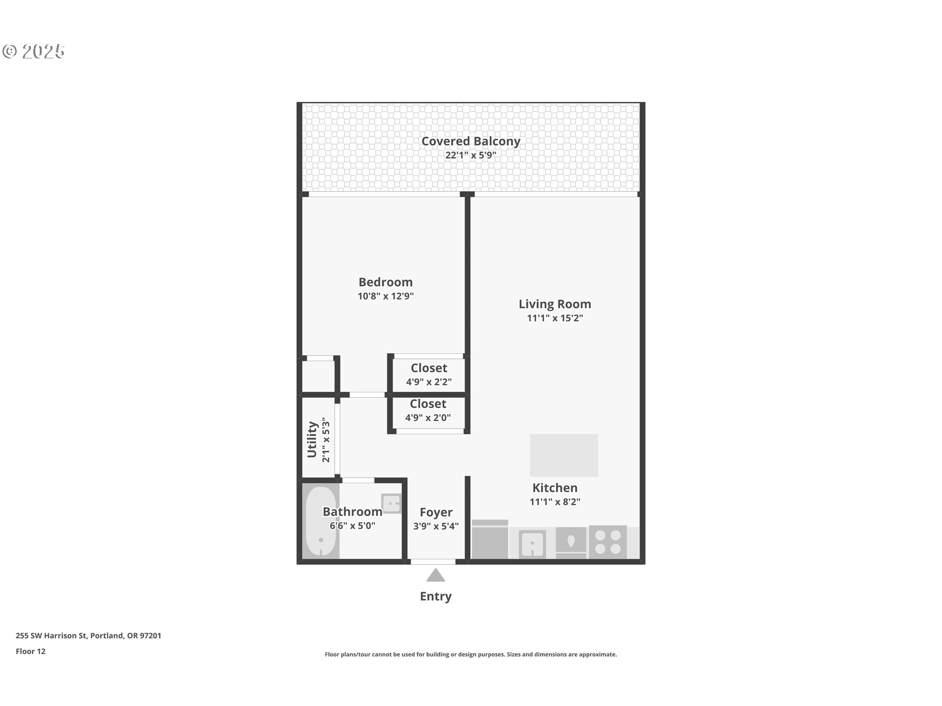 255 Southwest Harrison Street, Unit 12E Portland, OR 97201 - Photo 28 of 28 Gallery Image 28