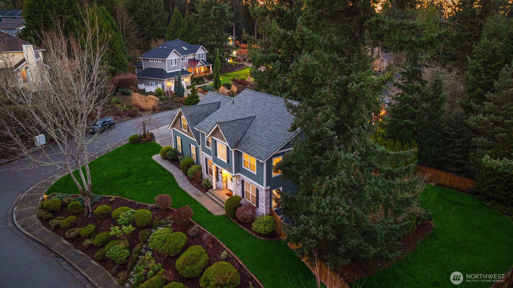 1402 Langara Circle Bellingham, WA 98229 - Photo 37 of 40 an aerial view of a house