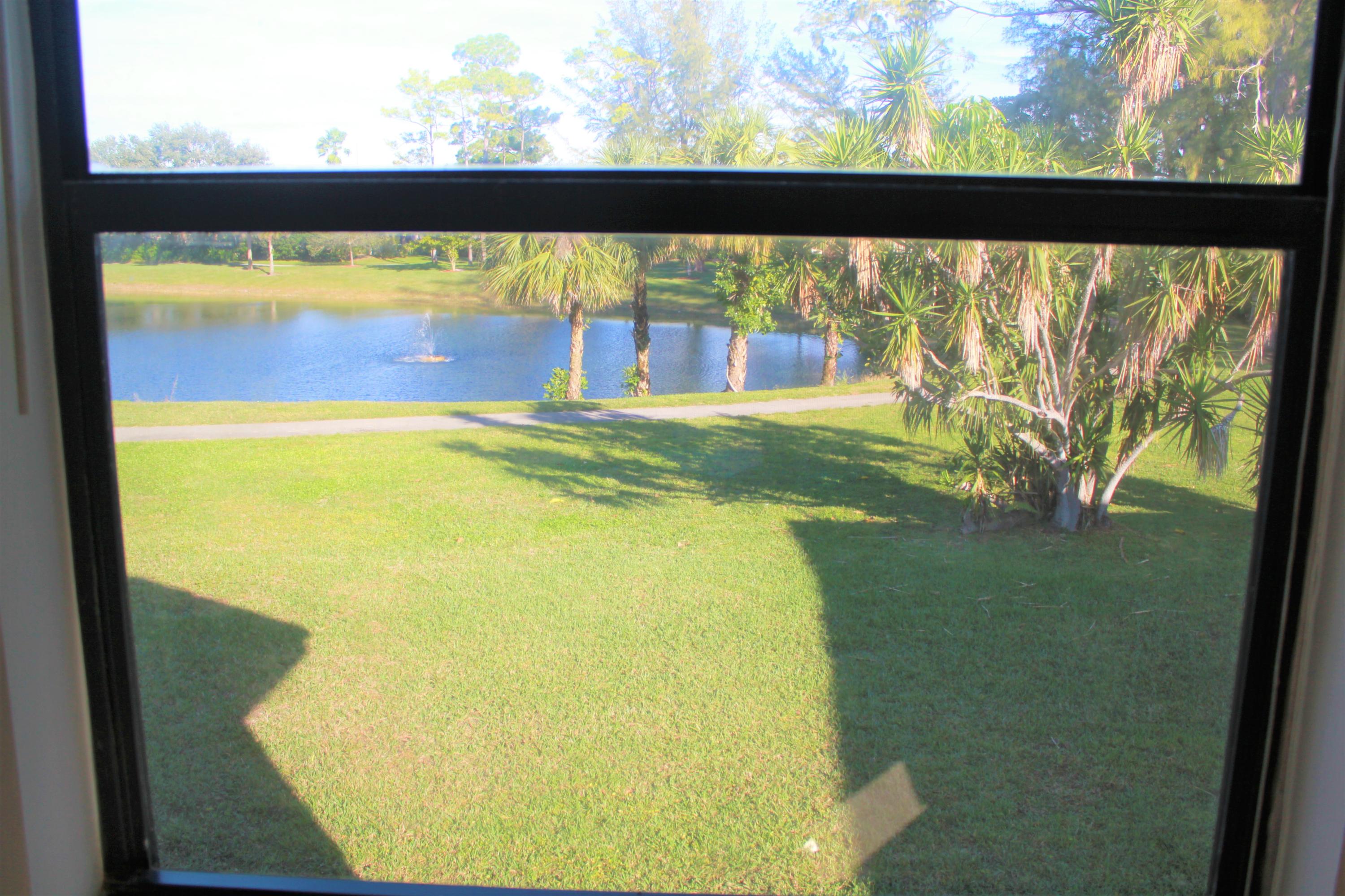 21900 Lake Forest Circle, Unit 206 Boca Raton, FL 33433 - Photo 14 of 14 VIEW FROM MASTER BEDROOM