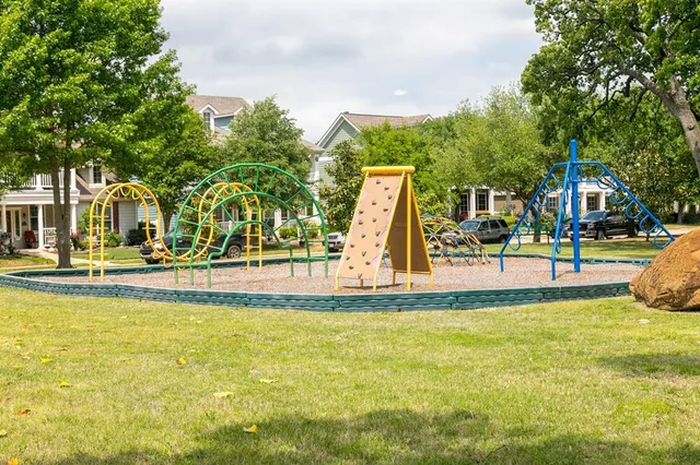 a view of swimming pool with trees