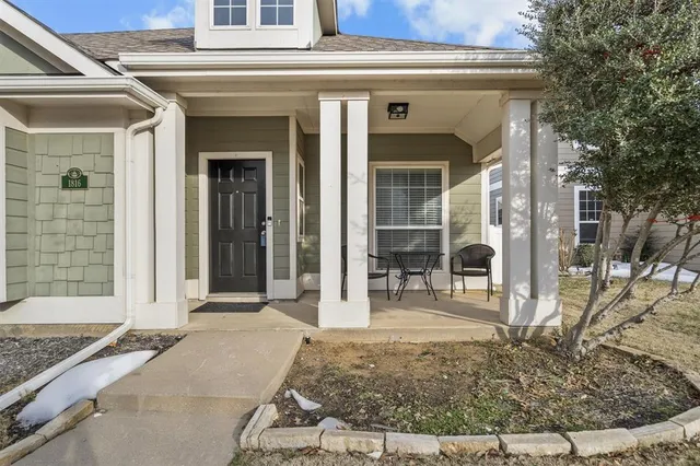a view of a house with a patio