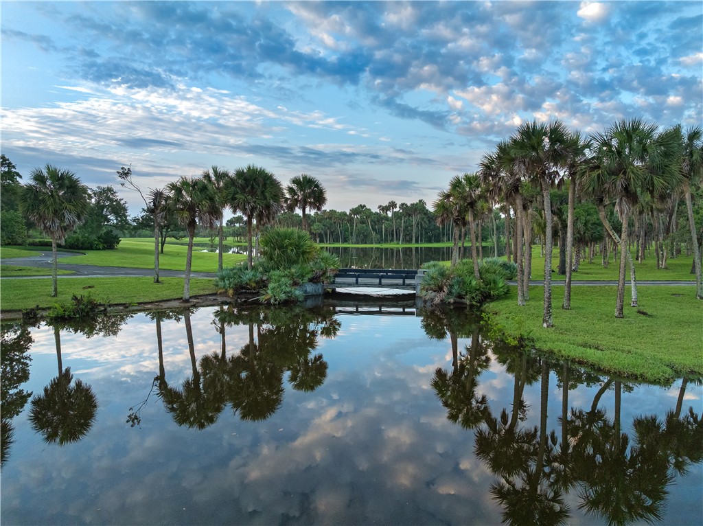 2350 Quay Dock Road Vero Beach, FL 32967 - Photo 32 of 35 a view of a park with iron fence