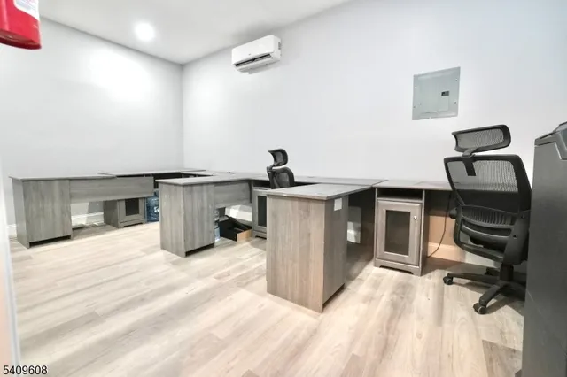 a view of a kitchen with a sink