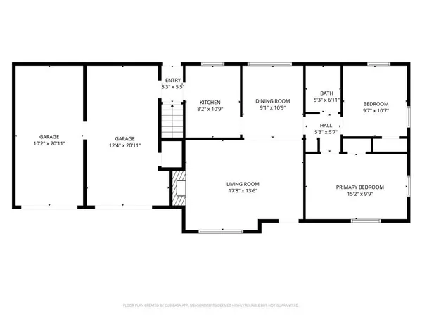 a picture of a floor plan