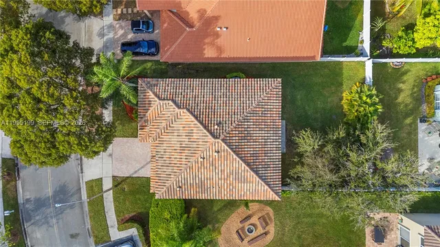 a view of outdoor space yard and swimming pool