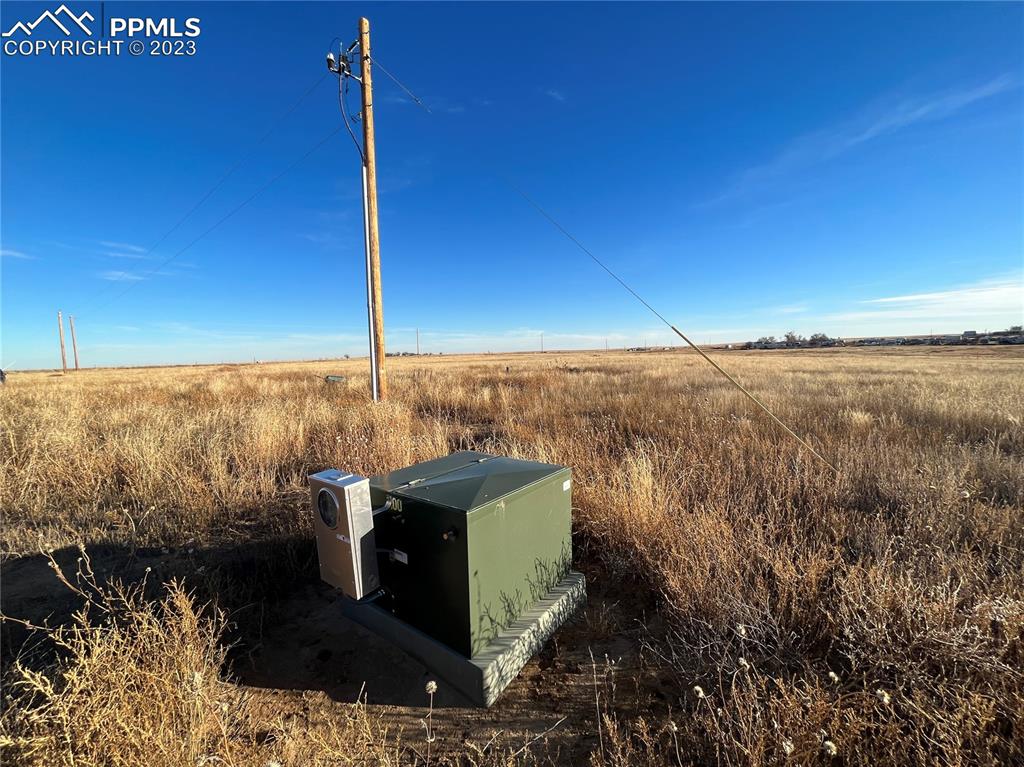 9350 Bowen Lane Yoder, CO 80864 - Photo 4 of 8 a view of a balcony with an ocean