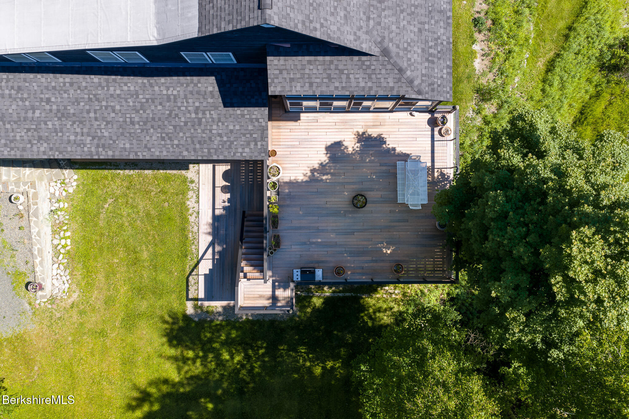 400 Rathbun Road Hancock, MA 01267 - Photo 3 of 59 3 Aerial View of Deck