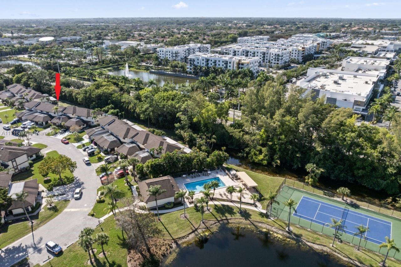 20929 Boca Ridge Drive West Boca Raton, FL 33428 - Photo 43 of 47 an aerial view of residential houses with outdoor space