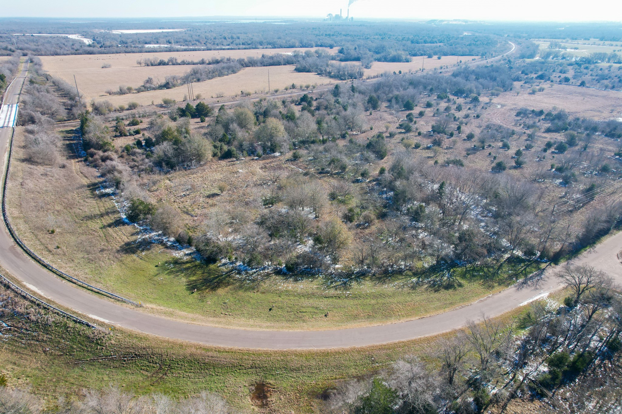 1 Prairie Grove Road Bremond, TX 76629 - Photo 12 of 24 an aerial view of lake