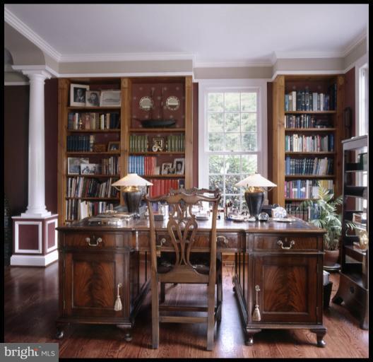 7581 Old Carters Mill Road Marshall, VA 20115 - Photo 3 of 23 1/2 of Family Room is the Library/Den