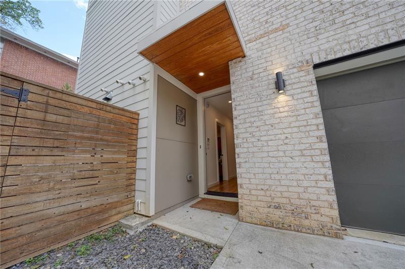 829 Barnett Street Northeast Atlanta, GA 30306 - Photo 3 of 41 a view of entryway door of the building