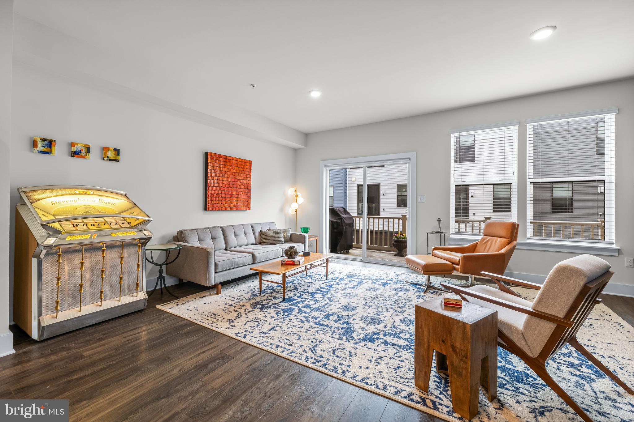 4307 La Plata Avenue Baltimore, MD 21211 - Photo 13 of 54 a living room with furniture and a wooden floor