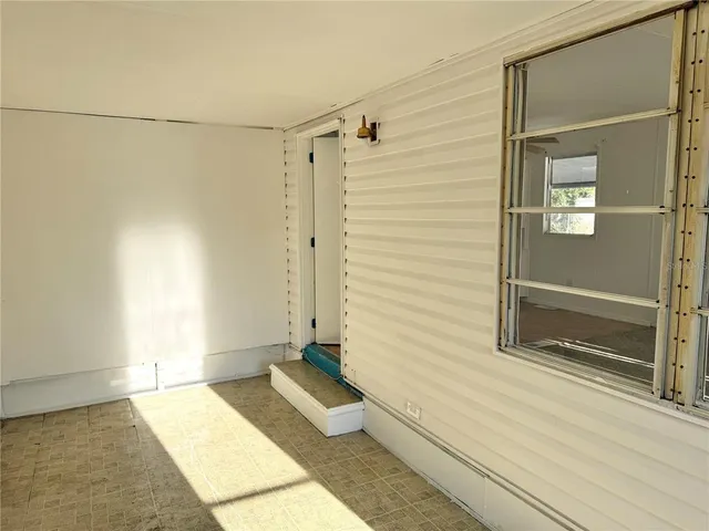 a view of a small space