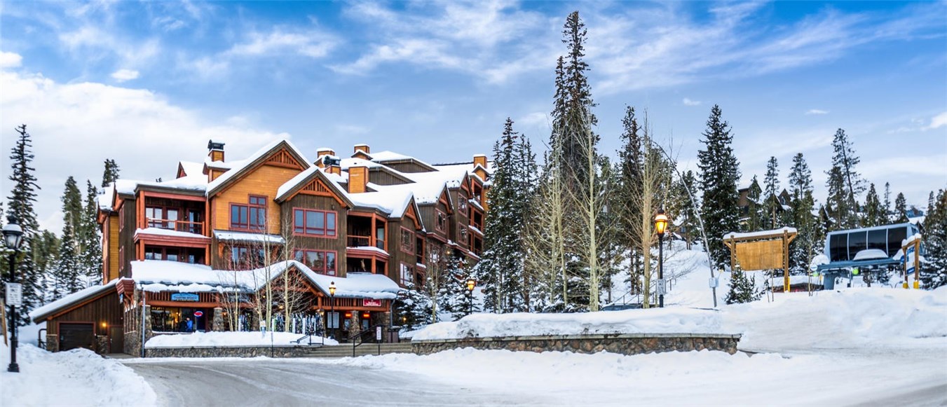 600 4 O Clock Road, Unit 12 Breckenridge, CO 80424 - Photo 19 of 25 Ski rental shop, spa and location to buy lift tickets across the street.