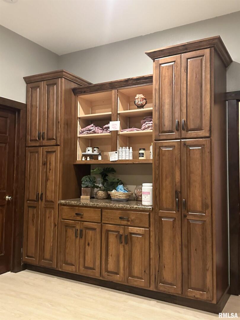 20 Ashley Lane Casey, IL 62420 - Photo 56 of 98 a kitchen with stainless steel appliances wooden cabinet and glass door
